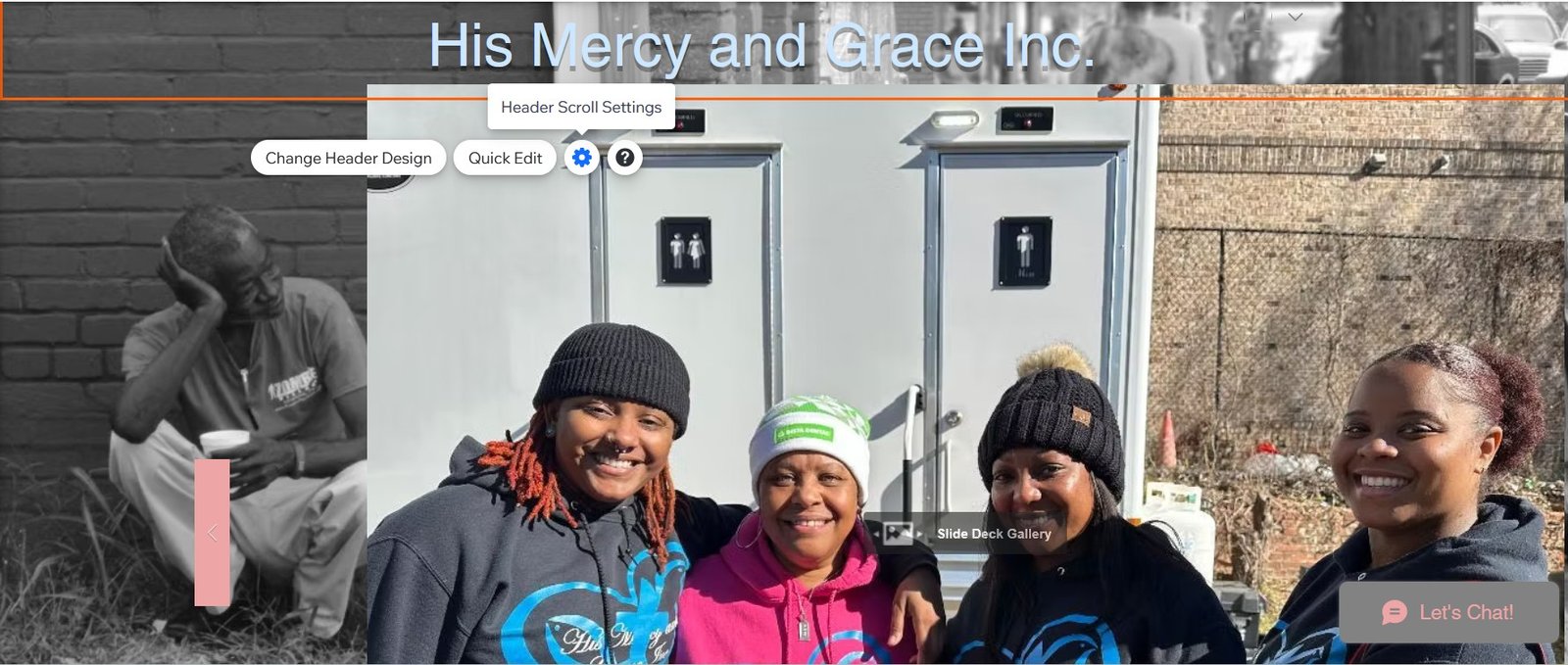 His Mercy and Grace Inc, dba HMAG SHOWERS